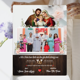  Quà kỷ niệm ngày cưới tranh gỗ tranh Công Giáo đẹp kỷ niệm hôn phối 