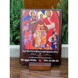  Tranh Gỗ Kỷ Niệm Hôn Phối Gia Đình Thánh Gia Ý Nghĩa 