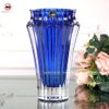  Bình hoa Pha lê Crown Jewel màu xanh dương kích thước cao 25cm 
