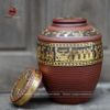  Chum Sành Đông Sơn Âu Lạc 40 lít dát vàng | Quà Tặng Cao Cấp chum sành 