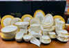 Bộ bát ăn gốm sứ nhập khẩu versace 56 vật phẩm