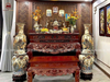Bàn Thờ Gia Tiên đầy đủ 24 vật phẩm | Nội Thất Phòng Thờ cao cấp