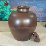  Chum Sành ngâm rượu trơn dung tích 50 lít | Quà Tặng Cao Cấp chum sành 