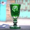  Bình hoa pha lê Arnstadt màu xanh lá kích thứơc cao 40cm 