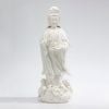 Tượng Quan Âm Bồ Tát bằng sứ trắng kích thước 40,6 x 40,8 x 50,8cm | Quà Tặng Phong Thủy Tượng Quan Âm