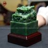  Quà Tặng Cao Cấp Ấn Rồng Ngọc Bích kích thước 8x8x10,5cm 