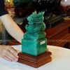  Quà Tặng Cao Cấp Ấn Rồng Ngọc Thạch Anh Xanh kích thước 8x8x12cm 