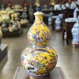 Hồ Lô băng hoa vàng, vẽ vàng h58