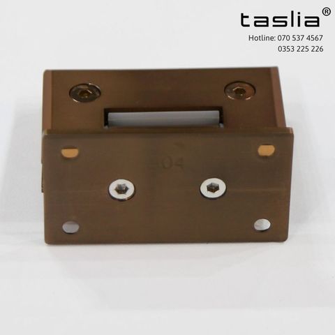 Bản lề cửa kính cabin tắm kính - tường 90 độ màu vàng hồng