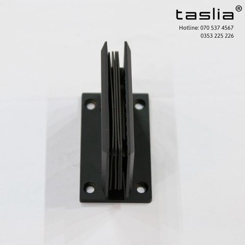 Bản lề cabin tắm kính tường 90 độ màu đen lỳ