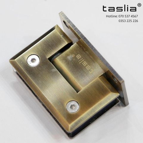 Bản lề cabin tắm kính - tường 90 độ màu vàng
