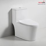 Bàn cầu liền khối Tkm-135f
