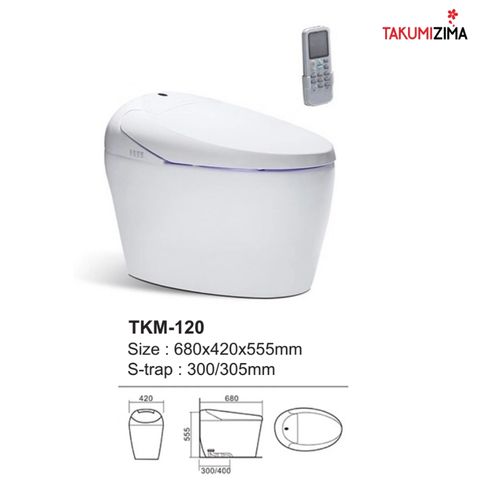 Bồn cầu thông minh TKM-120