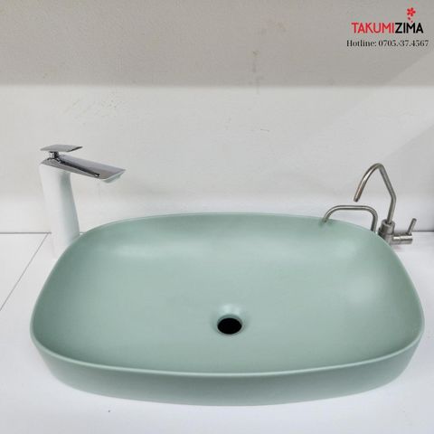 Chậu rửa dương bàn men mờ BS-230MBL-F
