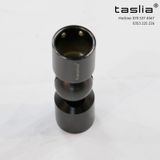 Chuyển góc đa hướng Cabin tắm màu titan