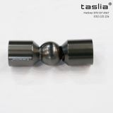 Chuyển góc đa hướng Cabin tắm màu titan