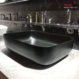 Chậu rửa (Lavabo) dương bàn men mờ BS-228MB-F