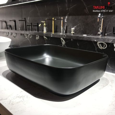 Chậu rửa (Lavabo) dương bàn men mờ BS-228MB-F