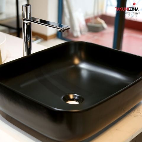 Chậu rửa (Lavabo) dương bàn men mờ BS-228MB-F