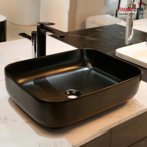 Chậu rửa (Lavabo) dương bàn men mờ BS-228MB-F