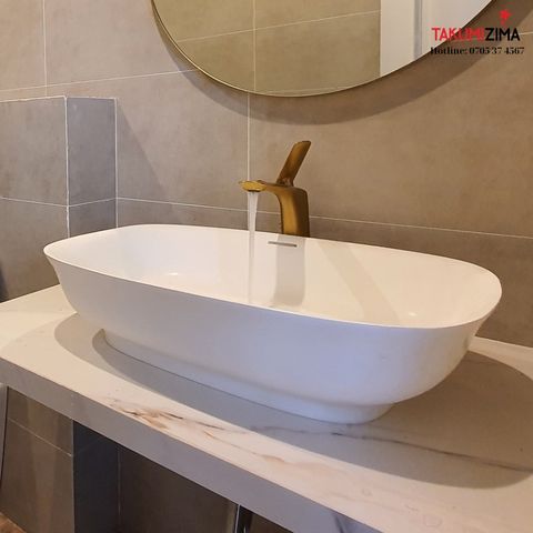 Chậu rửa dương bàn Solid Surface BSS-337