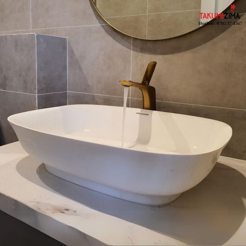 Chậu rửa dương bàn Solid Surface BSS-337