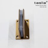Bản lề cửa kính cabin tắm kính - tường 90 độ màu vàng hồng