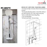 Vòi sen tắm cây 3 chức năng FC-6027C