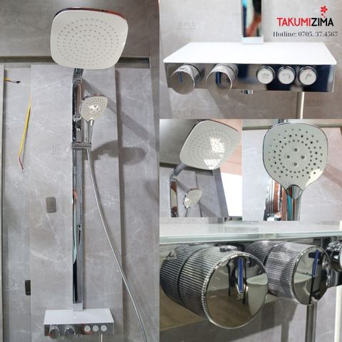 Sen tắm dạng cây ba chức năng cao cấp  FC-6027C