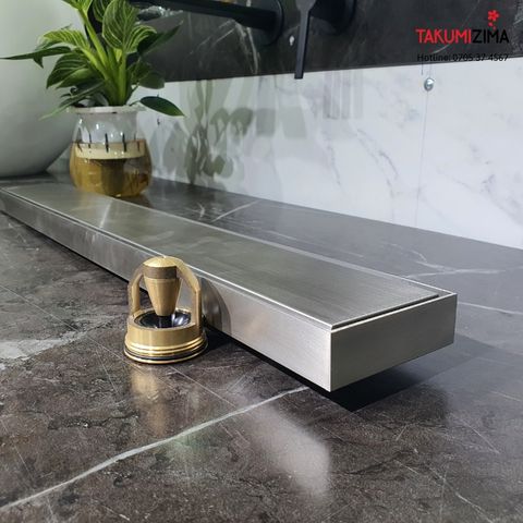 Thoát sàn dài ghép gạch TS-806