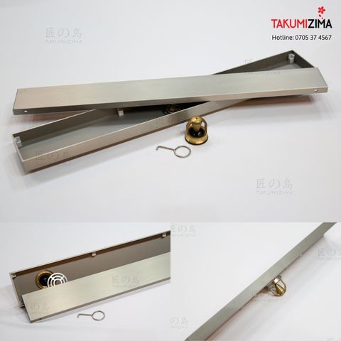 Thoát sàn dài ghép gạch TS-806