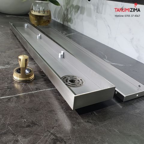 Thoát sàn dài ghép gạch TS-806