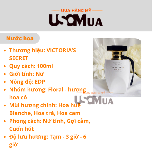 Nước Hoa VICTORIA'S SECRET Very Sexy Oasis EDP