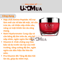 Kem Dưỡng Da OLAY Regenerist Micro-Sculpting Cream Hydrating Moisturizer, 48g