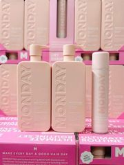 Set Gội Xả MONDAY Shampoo 887ml + Conditioner 887ml & Dry Shampoo 200ml