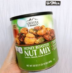 Hạt Hỗn Hợp SAVANNA Honey Roasted Nut Mix
