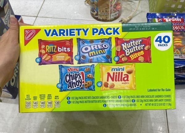 Bánh Hỗn Hợp NABISCO Cookies & Crackers Variety Pack