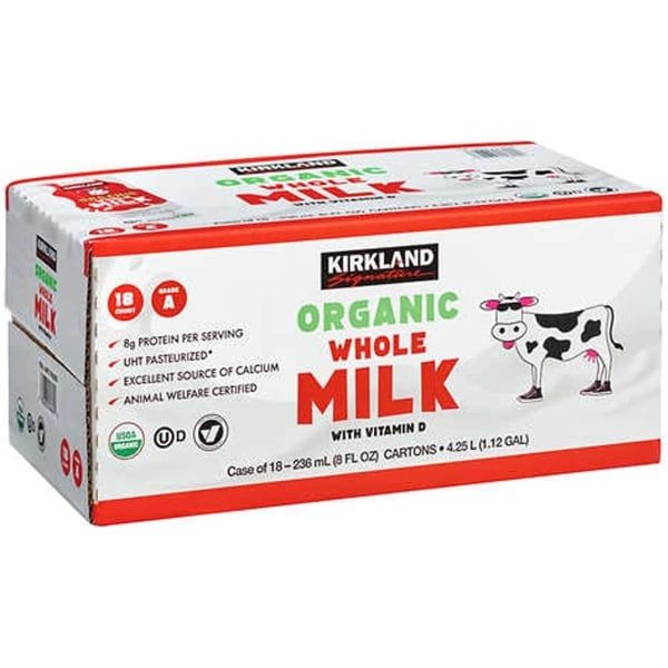 Sữa Tươi KIRKLAND SIGNATURE Organic Whole Milk With Vitamin D