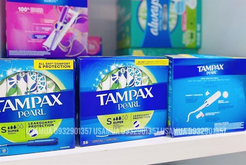 Băng Vệ Sinh Dạng Ống TAMPAX PEARL