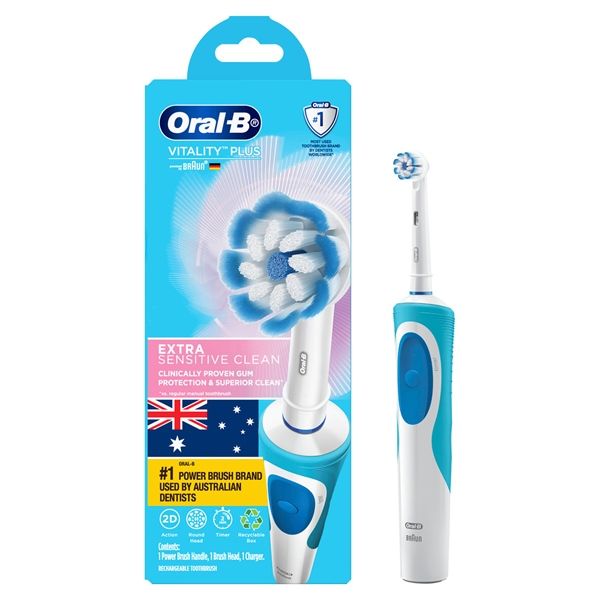 Bàn Chải Điện ORAL-B Vitality Plus Extra Sensitive Clean