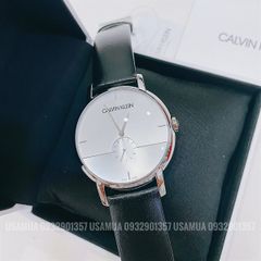 Đồng Hồ Nam CALVIN KLEIN Established Quartz Silver Dial