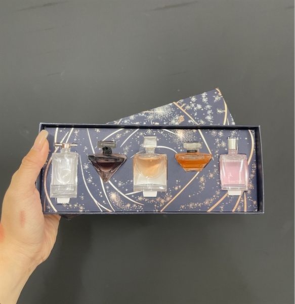 Set Nước Hoa LANCÔME La Vie Est Belle 4ml + Trésor 7.5ml + La Nuit Trésor 5ml + Idôle 5ml + Miracle 5ml