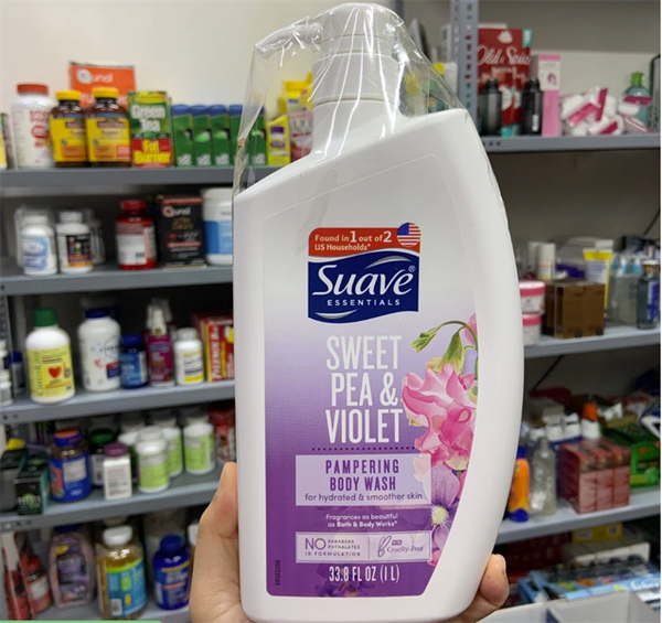 Sữa Tắm SUAVE Essentials Sweet Pea & Violet