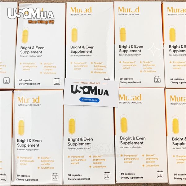 Viên Uống Chống Nắng MURAD Bright & Even Supplement