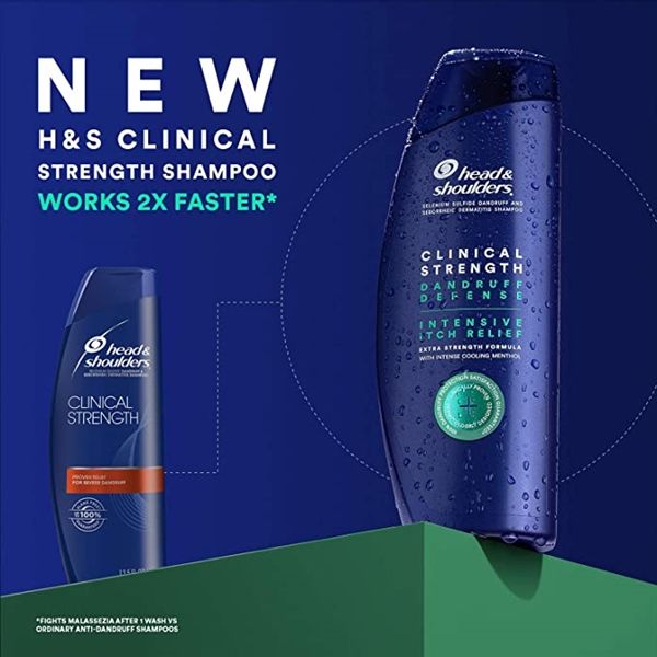 Dầu Gội Trị Gàu HEAD & SHOULDERS - Clinical Strength Intensive Itch Relief