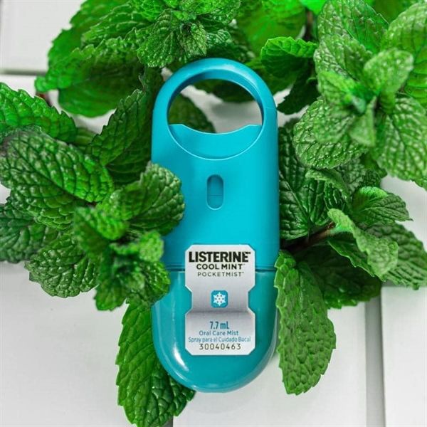 Xịt thơm miệng LISTERINE Cool Mint Pocket Mist, 7.7ml