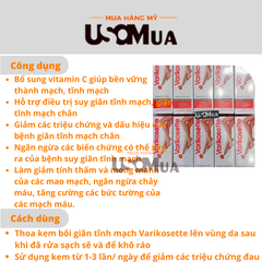 Kem Bôi Giãn Tĩnh Mạch VARIKOSETTE Cream For Legs