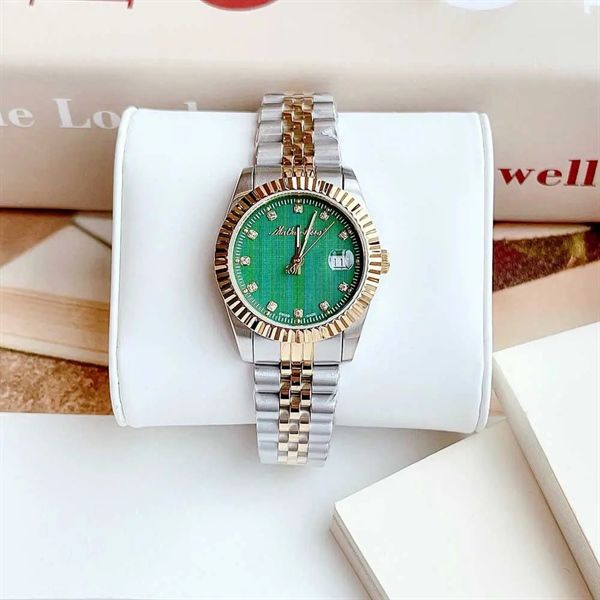 Đồng Hồ Nữ TISSOT Mathey Crystal Green Dial Ladies