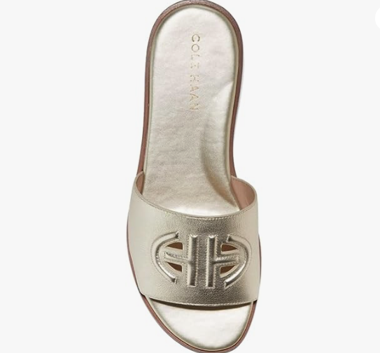 Dép COLE HAAN Women's Flynn Logo Slide Sandal Flat