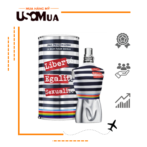 Nước Hoa Nam JEAN PAUL GAULTIER Le Male Pride Edition Liberte Egalite Sexualite EDT